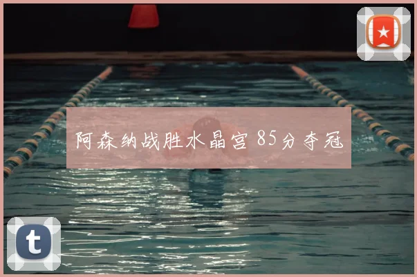 阿森纳战胜水晶宫 85分夺冠