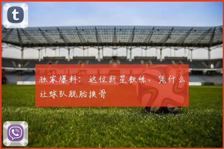 独家爆料：这位新星教练，凭什么让球队脱胎换骨
